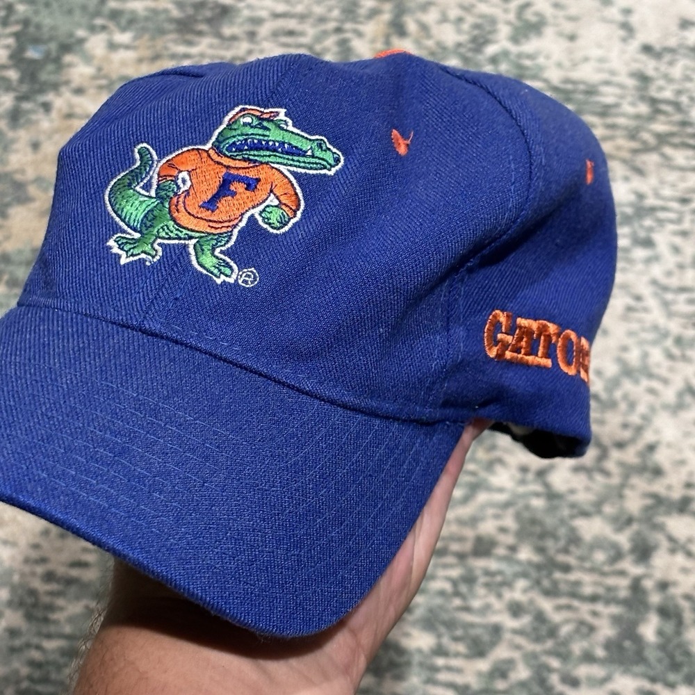Vintage 90s Florida Gators Starter Starfit Hat Size 2 - Green Underbrim